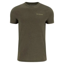 Simms Waders And Wading Boots|Fishing Shirts And T-Shirts<Men's Walleye Scene T-Shirt Military Heather