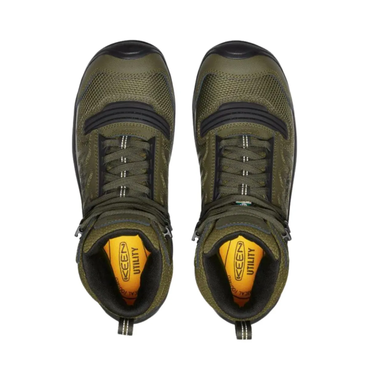 Keen Utility Safety Shoes|Work Outerwear<Men's Waterproof Mid Work Boots Dark Olive
