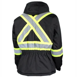 10/4 Job Safety Shoes|Work Outerwear<Men's Waterproof Work Coat With Reflective Stripes