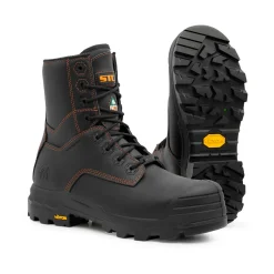 STC Casual Shoes|Sandals And Mules<Men's Watson 8'' Safety Boots Black