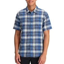 Outdoor Research Shirts|Swimwear<Men's Weisse Plaid Shirt Classic Blue