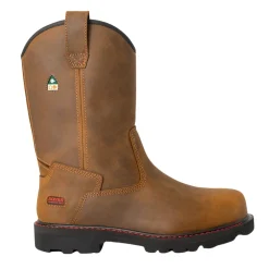 Royer Safety Shoes|Work Outerwear<Men’s 10'' Wellington Classic Safety Boots Brown