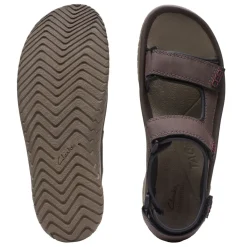 Clarks Casual Shoes|Sandals And Mules<Men's Wesley Bay Sandals Brown