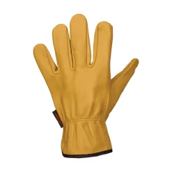 Tough Duck Safety Shoes|Work Outerwear<Men's WG07 Leather Driver Gloves Light Brown