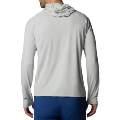 Columbia Shirts|Swimwear<Men's Wild Cast™ Sun Hoodie Cool grey
