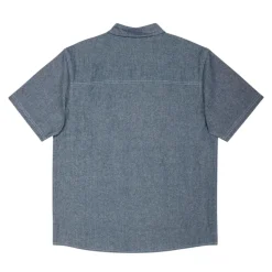 Hooké Waders And Wading Boots|Fishing Shirts And T-Shirts<Men's Wild Salmon Short Sleeve Shirt Blue Chambray