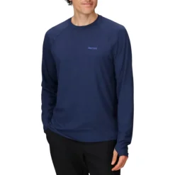Marmot Shirts|Swimwear<Men's Windridge Long Sleeve Shirt Arctic Navy
