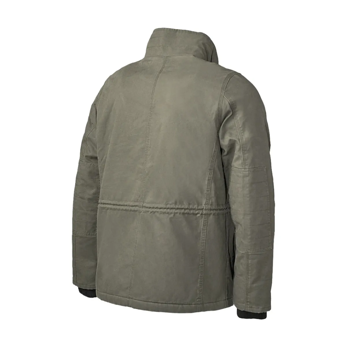 Tough Duck Safety Shoes|Work Outerwear<Men's WJ44 Sherpa-Lined Duck Cargo Jacket Olive