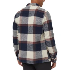 Tentree Shirts|Swimwear<Men's Woodford Jacket Midnight Blue / Cabin Plaid