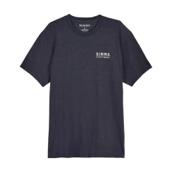 Simms Waders And Wading Boots|Fishing Shirts And T-Shirts<Men's Woodland Leap T-Shirt Navy