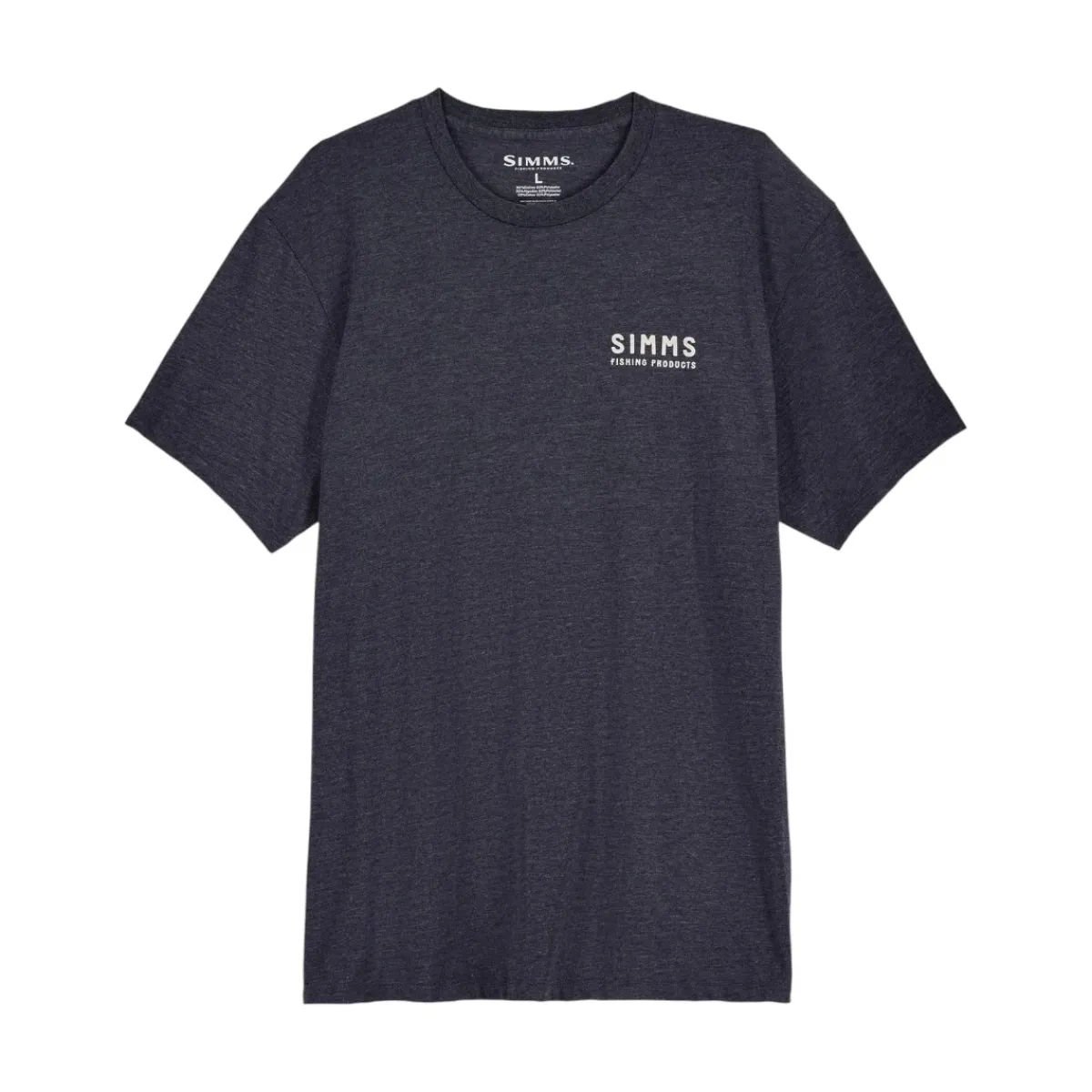 Simms Waders And Wading Boots|Fishing Shirts And T-Shirts<Men's Woodland Leap T-Shirt Navy