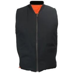 Gatts Safety Shoes|Work Outerwear<Men’s 540XR Reversible Lined High-Visibility Jacket Black