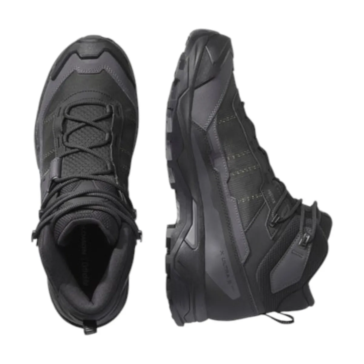 Salomon Casual Shoes|Sandals And Mules<Men's X Ultra 5 Mid Wide GORE-TEX Hiking Shoes Black / Asphalt / Castlerock