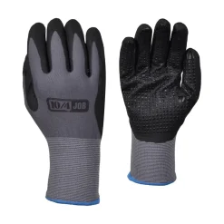 10/4 Job Safety Equipment|Safety Shoes<40-106 Nylon Gloves Grey