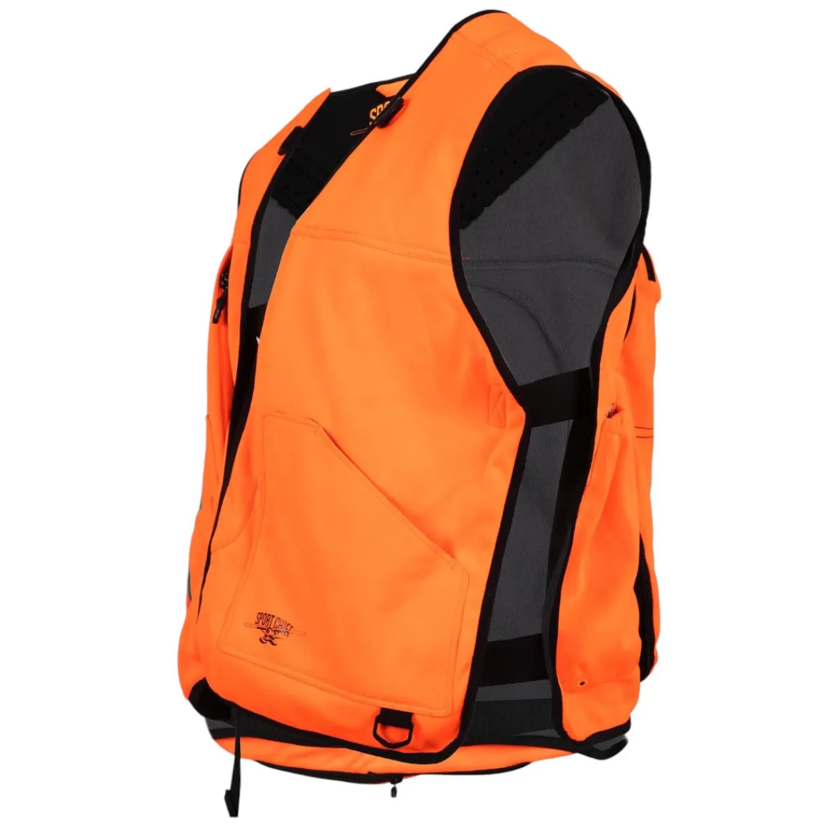 Sportchief Shirts And Sweaters|Vests And Accessories<Hunting Bib with Integrated Backpack Orange
