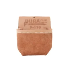 Dura Cuir Safety Equipment|Safety Shoes<5 oz Small Leather Pouch Natural