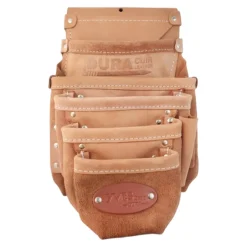 Dura Cuir Safety Shoes|Work Outerwear<6-pocket Tool Bag Natural