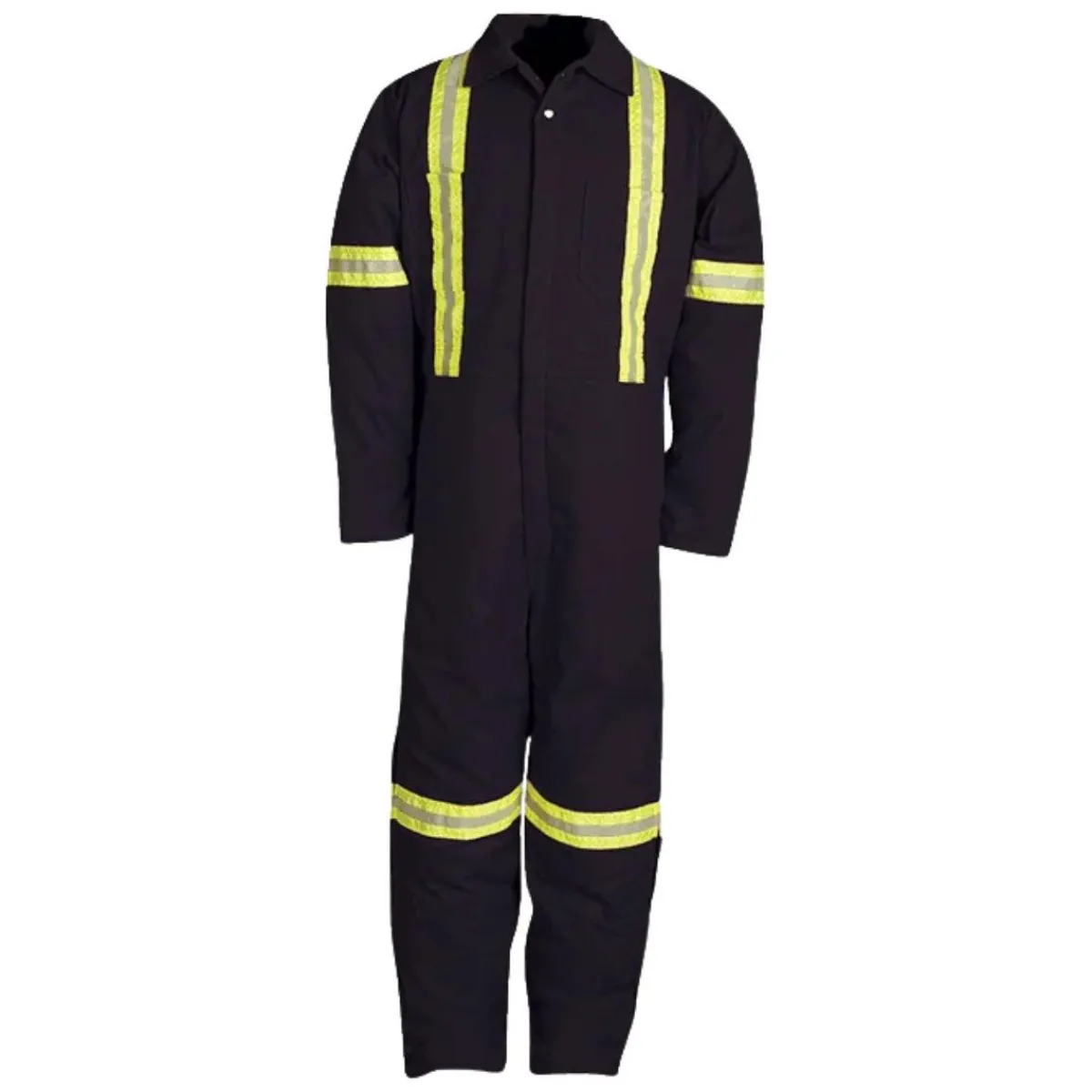 Big Bill Safety Shoes|Work Outerwear<Premium Twill Lined Coverall with Reflective Material Navy