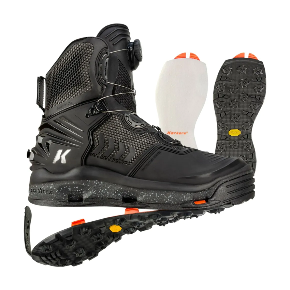 River Ops Boa Fishing Boots with Felt & Vibram Soles