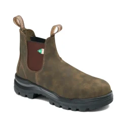 Blundstone Safety Shoes|Work Outerwear<RotoFlex Safety Boots Brun rustique