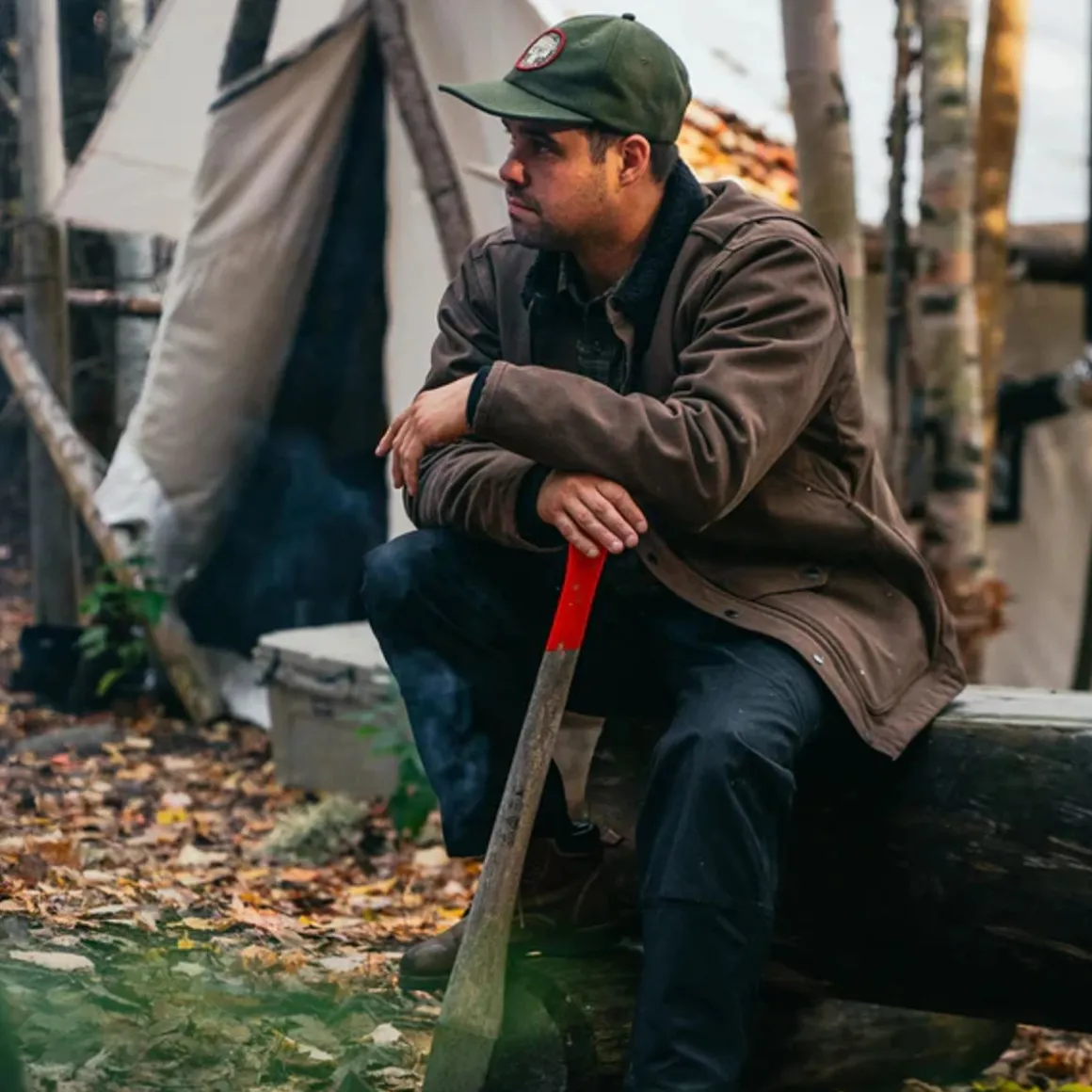 Staring Deer Wool Cap