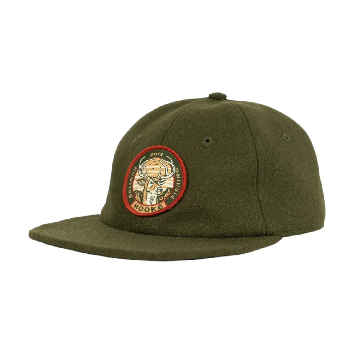 Hooké Waders And Wading Boots|Fishing Shirts And T-Shirts<Staring Deer Wool Cap Dark Olive