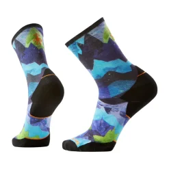 Smartwool Boxers And Panties|Socks<Trail Run Targeted Cushion Print Crew Socks Nightfall Blue