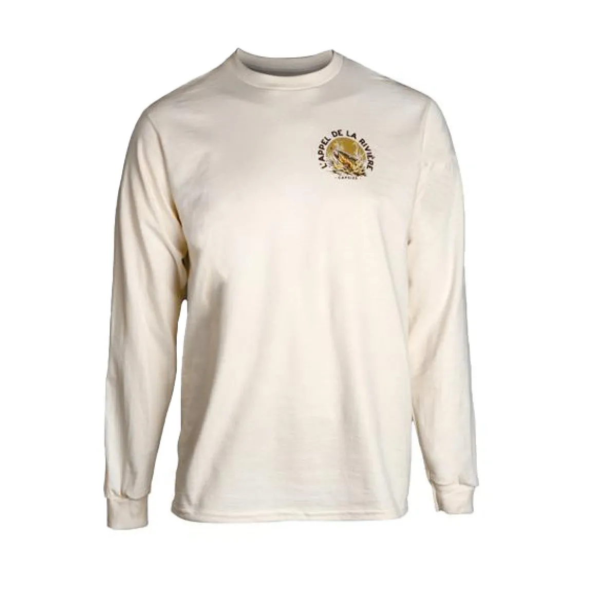 Unisex L'appel de la rivière Long-Sleeve Sweater