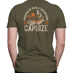 Capsize Waders And Wading Boots|Fishing Shirts And T-Shirts<Unisex Atumn Salmon Short Sleeve T-Shirt
