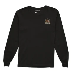 Capsize Waders And Wading Boots|Fishing Shirts And T-Shirts<Unisex Autumn Salmon Long Sleeve T-Shirt Black