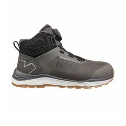 Puma Safety Shoes|Work Outerwear<Unisex Fusion Disc Mid Safety Shoes Grey