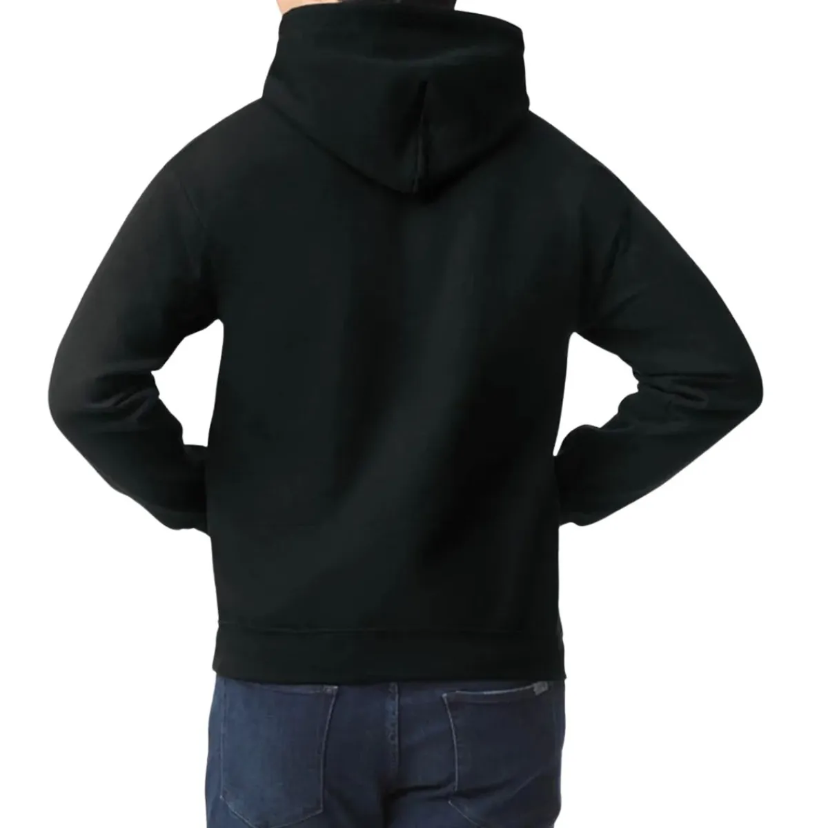 Gildan Safety Shoes|Work Outerwear<Unisex Hooded Fleece Sweater Black