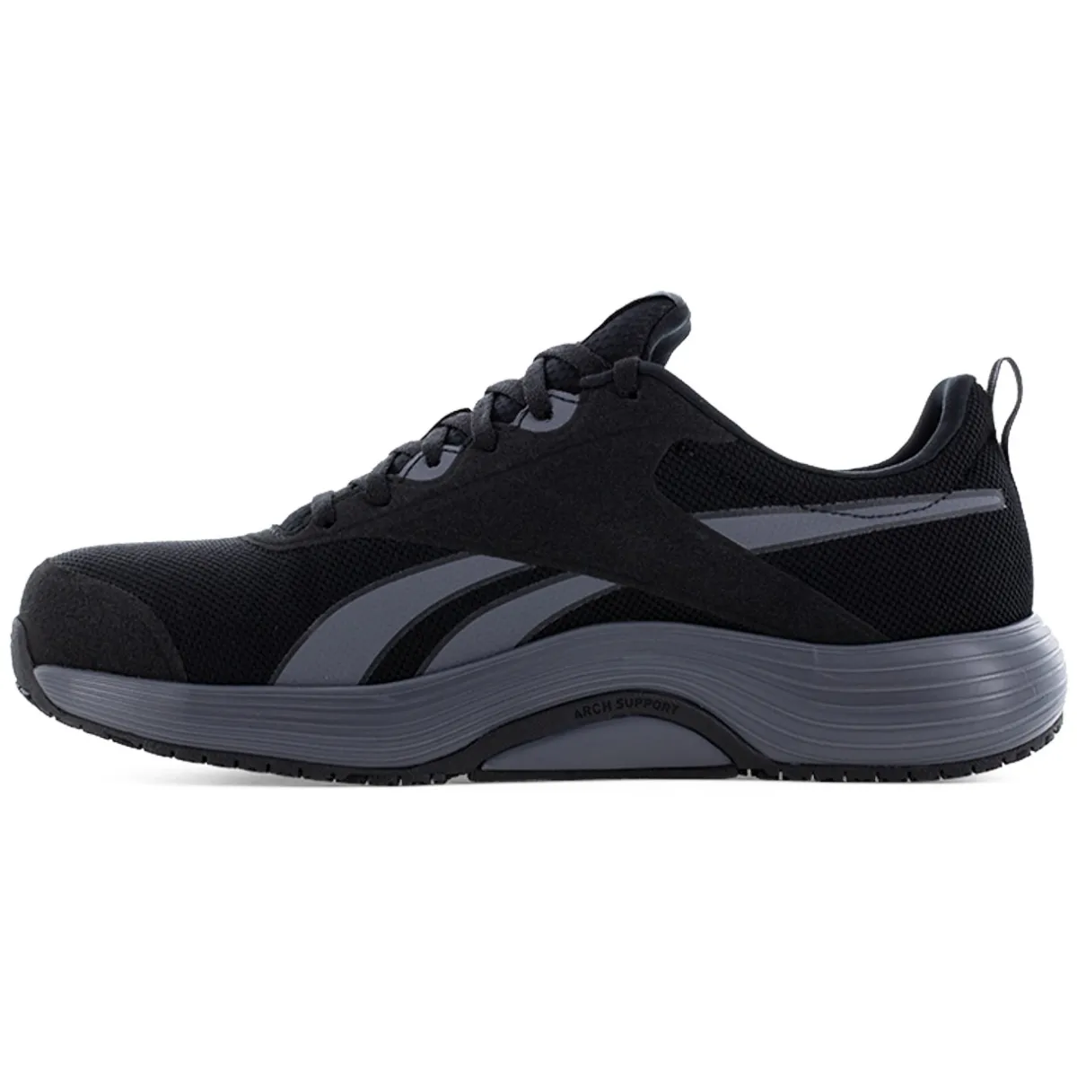 Reebok Safety Equipment|Safety Shoes<Unisex Lite Plus Athletic Work Shoes Black