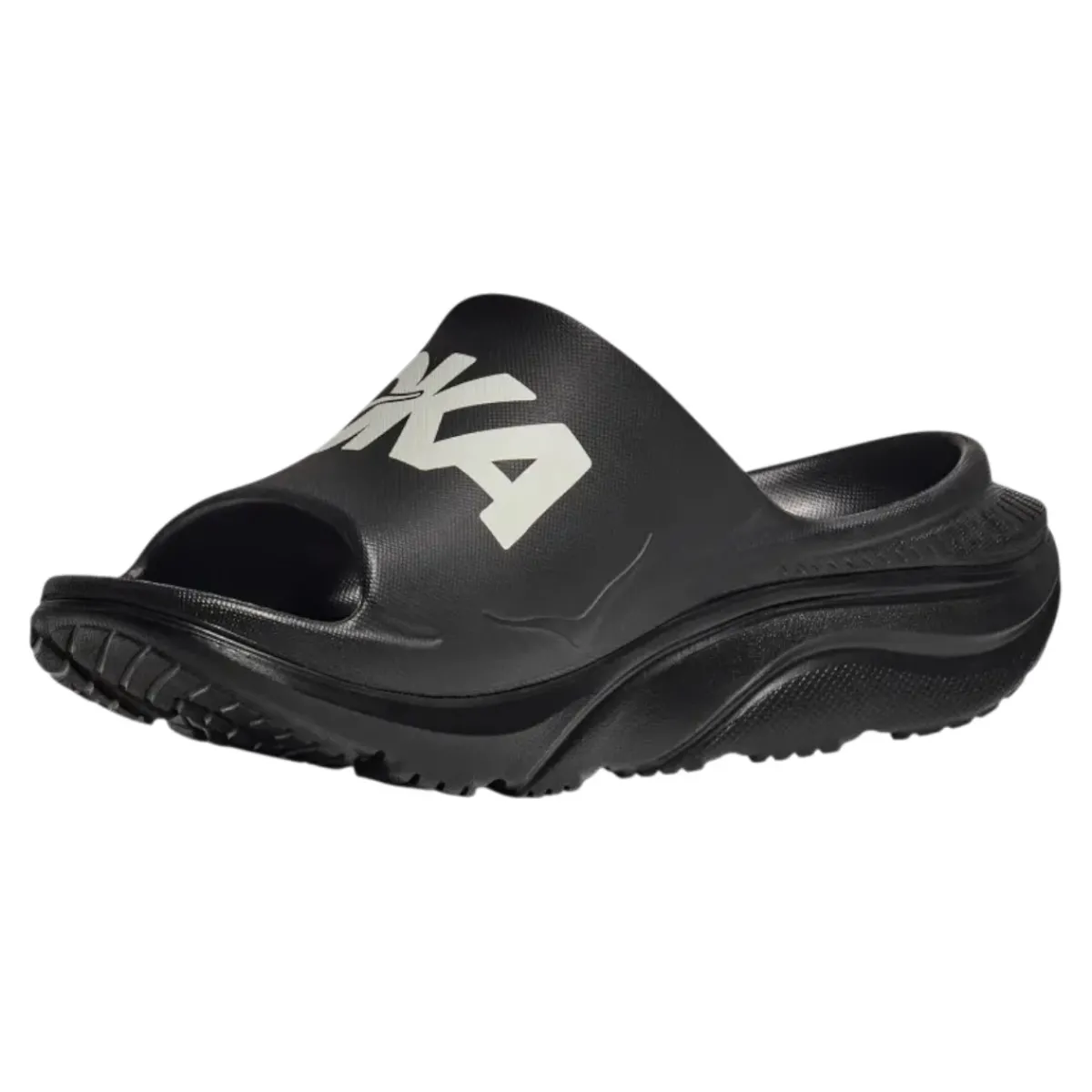Hoka Casual Shoes|Sandals And Mules<Unisex Ora Athletic Slides Black/White