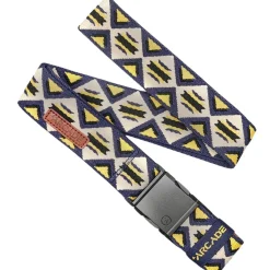 Arcade Belts|Hats And Caps<Vernan Kee Slim Belt Creosote Navy Alert