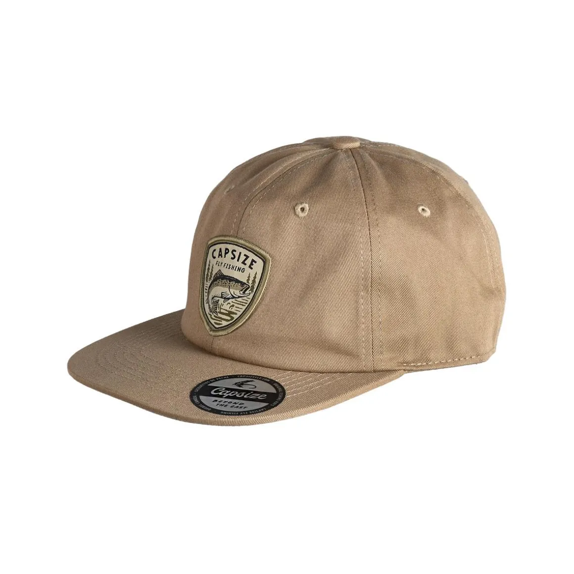 Vintage Trout Trucker Flat Bill Cap