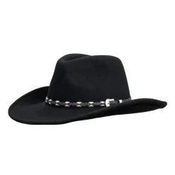 Outback Belts|Hats And Caps<Wallaby Western Hat Black