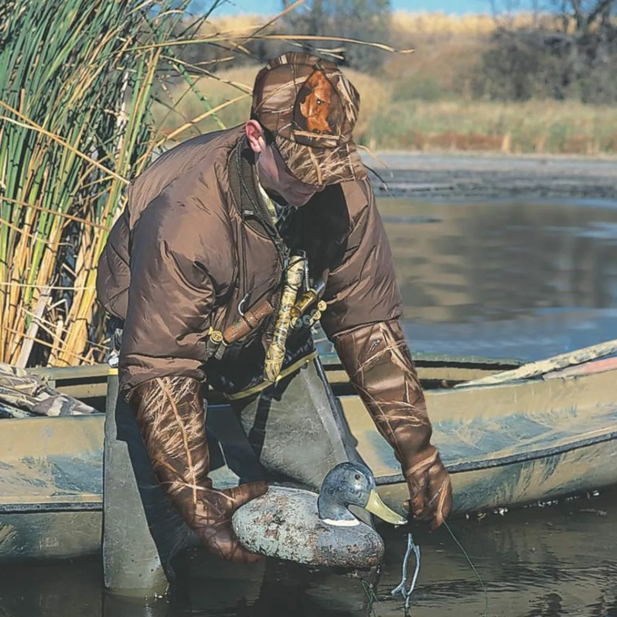 Allen Shirts And Sweaters|Vests And Accessories<Waterproof Neoprene Decoy Gloves Realtree Max-5