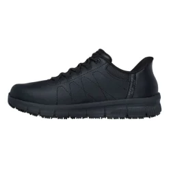 Skechers Safety Equipment|Safety Shoes<Women Nampa - Cottonbud Slip-ins Work Shoes Black