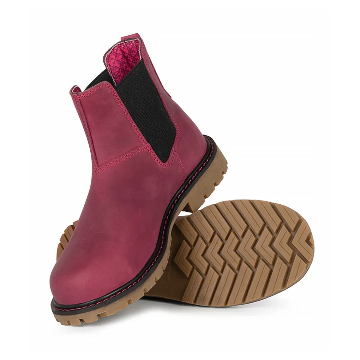 Pilote & Filles Safety Equipment|Safety Shoes<Women's 6 Raspberry