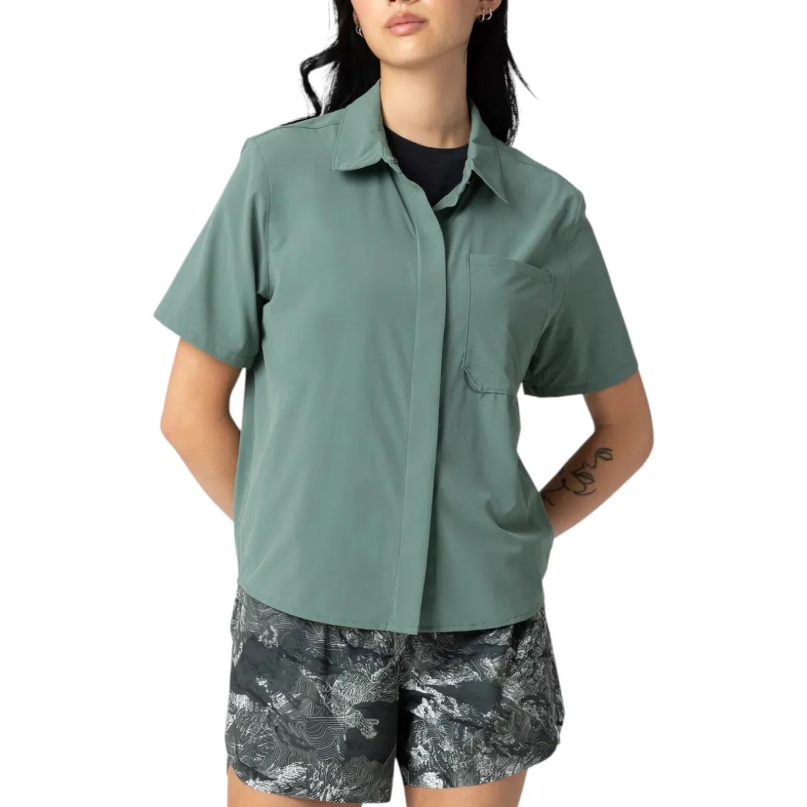 Women's Astroman Short Sleeve Sun Shirt