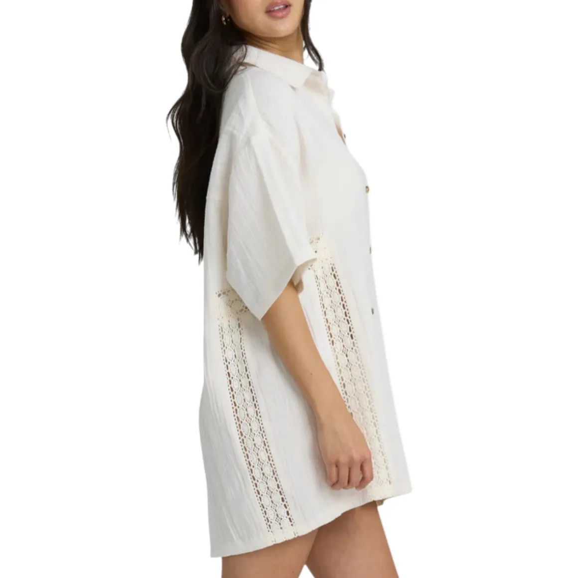 Women's Feelin Fine Swim Cover Up Shirt