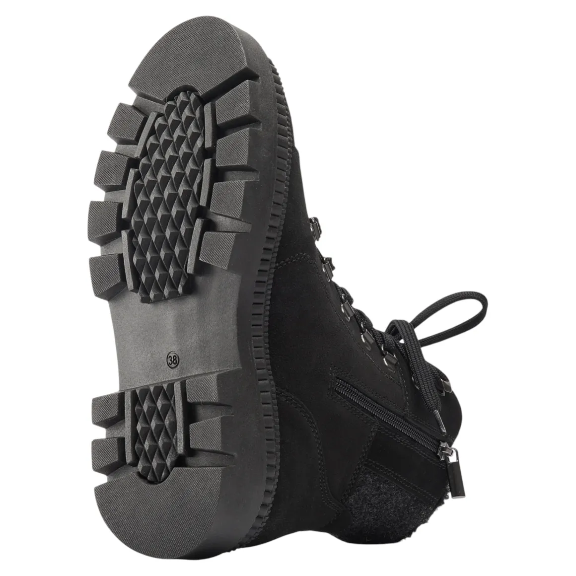 Women's Lace-Up with Zipper -30°C Praga Boots