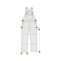 Women's Light Work Overalls