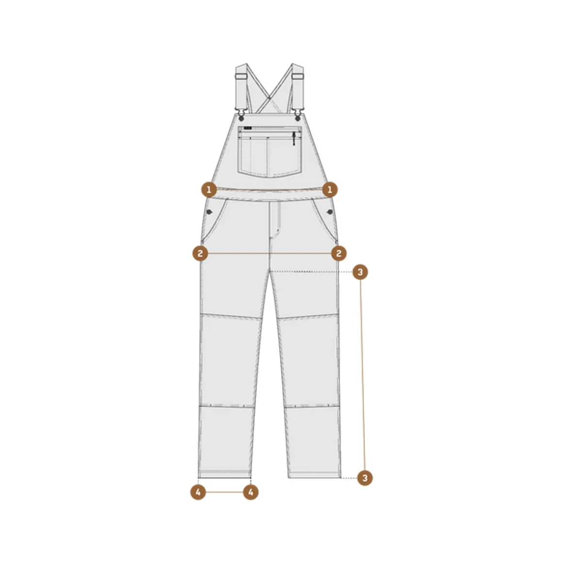 Women's Light Work Overalls