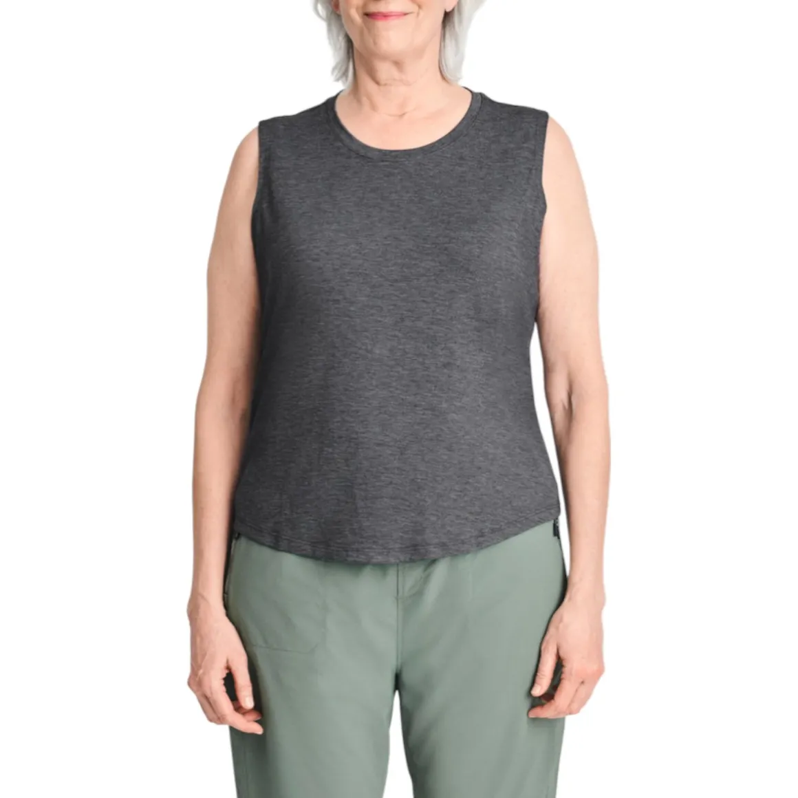 Women's Massena Plain Round-Neck Tank