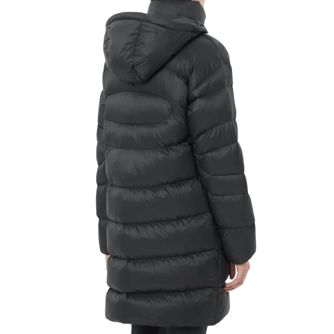 Women's Outline Novelty Hooded Down Jacket