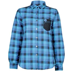 Women's Padded Plaid Shirt