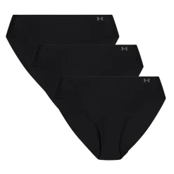 Women's Pure No Show Bikini Underwear - 3 Per Pack