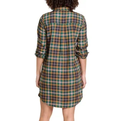 Women's Re-Form Long Sleeve Flannel Shirtdress